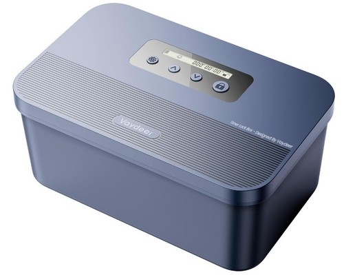 Safe timed lock box - lock, phone