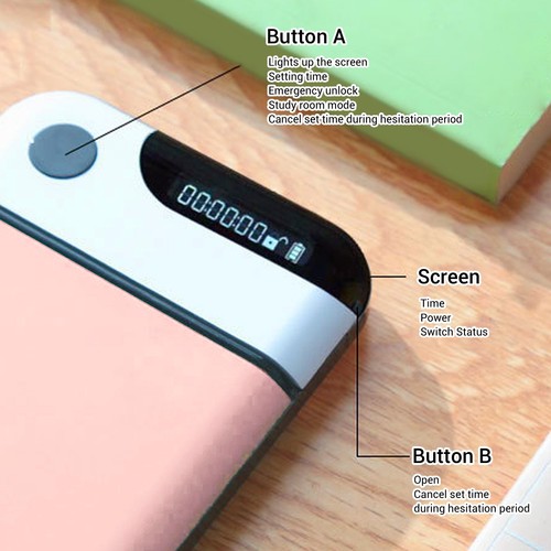 Timed lock box adjustable - timed,
